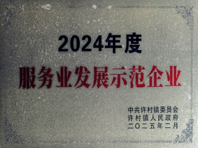 服務業發展示范企業